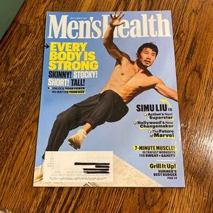 Men’s Health Magazine - June 2021 - Simu Liu marvel mens fitness